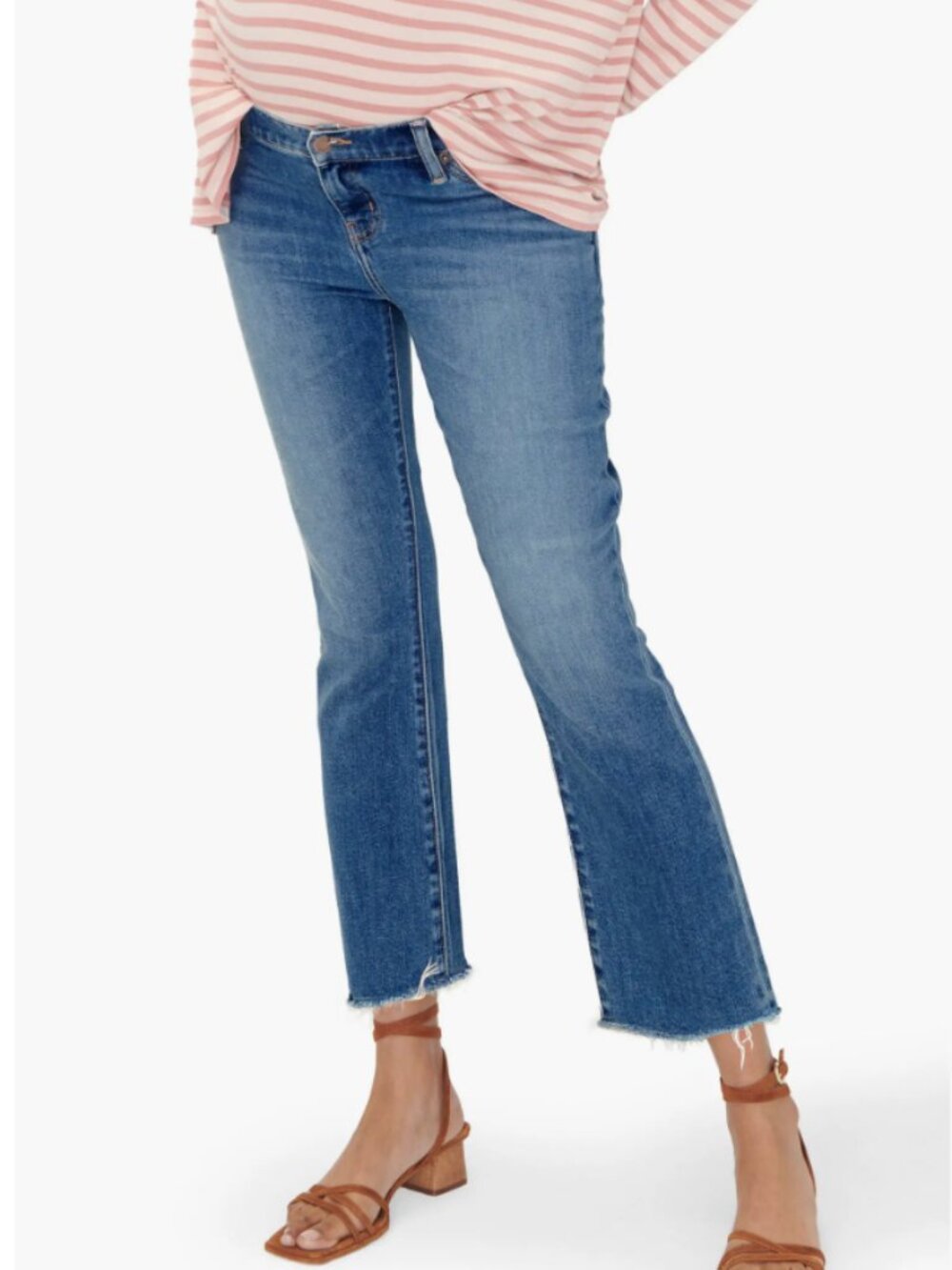 Hatch Maternity Crop Jeans, sz 28